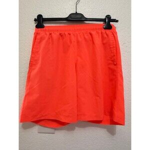 Under Armour Athletic Shorts Youth YXL Orange Training Gym Shorts